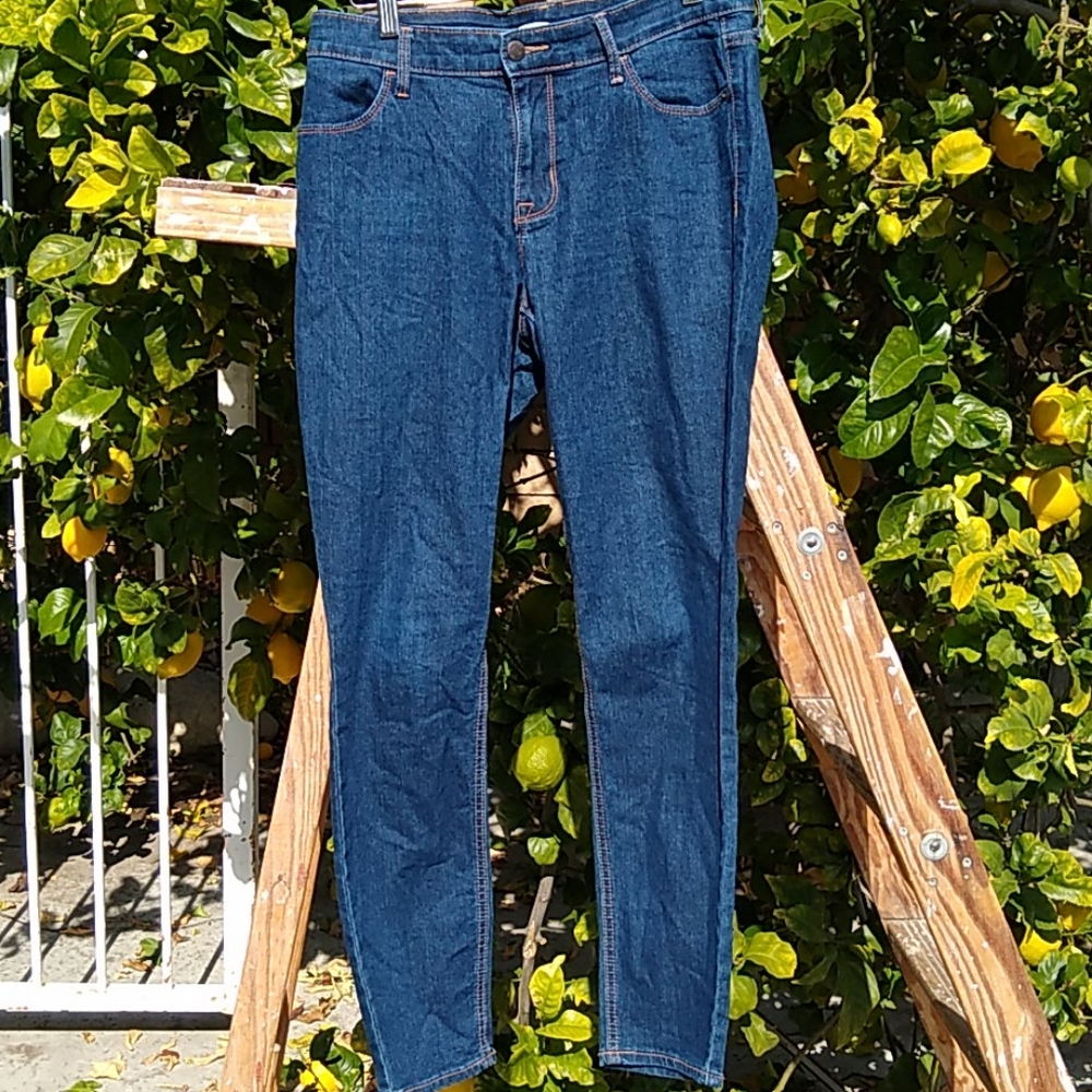 Old Navy Super Skinny Dark Wash Jeans 8